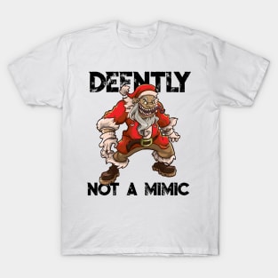 Roleplaying Mimic Creature RPG Joke Meme DM PnP Christmas T-Shirt